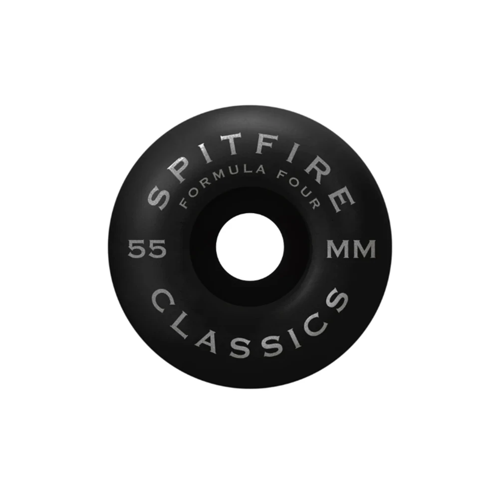 Spitfire F4 Team Floral Classics Wheels Black 55/99a