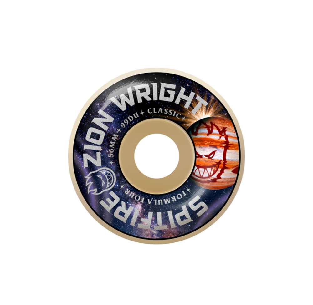 Spitfire F4 Zion Cosmic Classics Wheels Natural Purp 56/99a