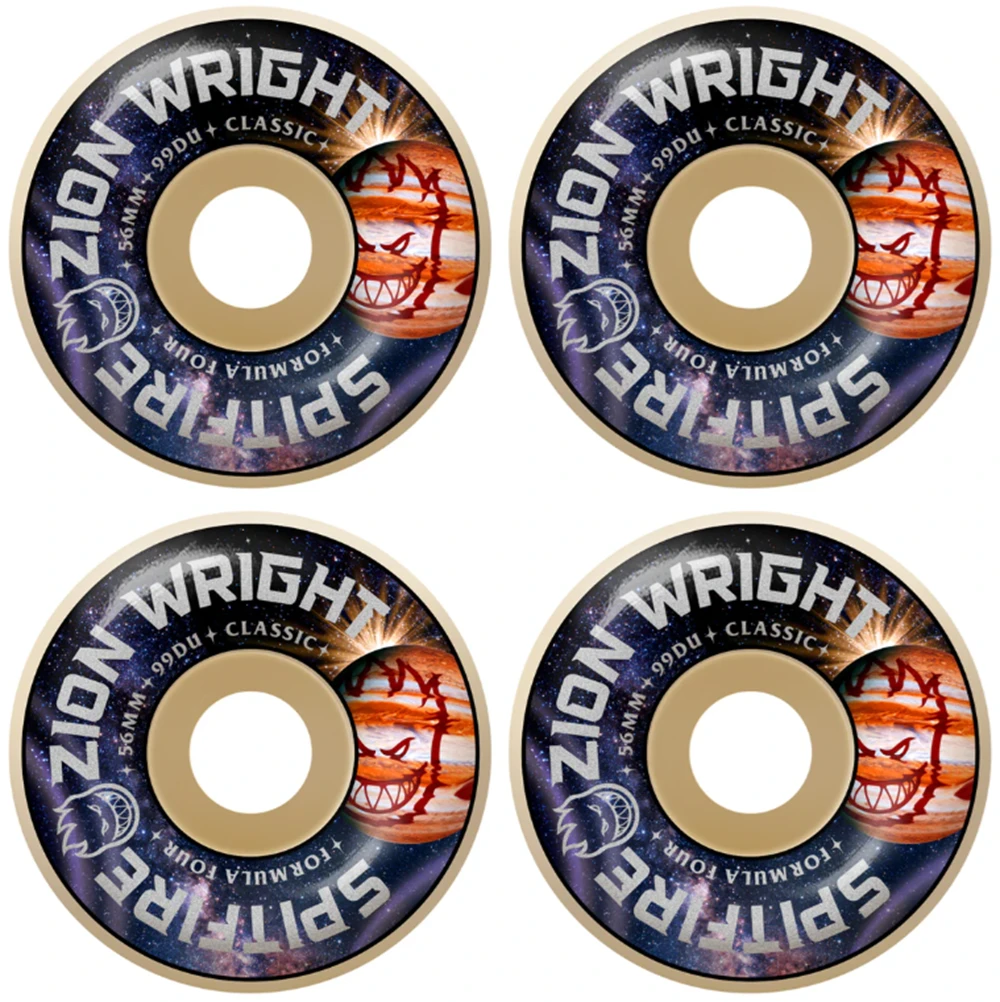 Spitfire F4 Zion Cosmic Classics Wheels Natural Purp 53/99a