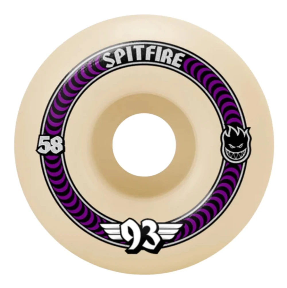Spitfire F4 Soft Slider Classic Wheels Natural Purple 58/93a