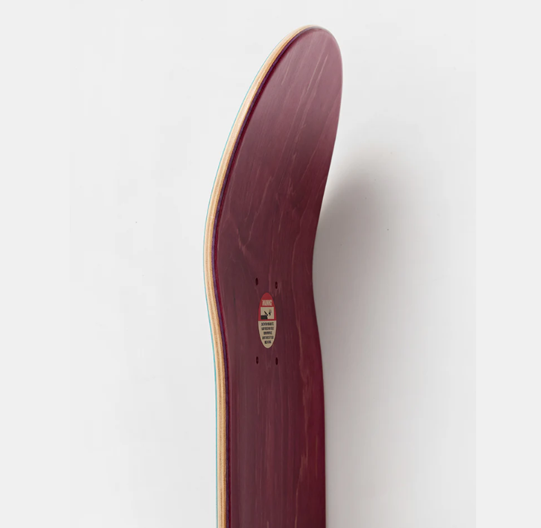 Real Hayley Pieces TrueFit Skateboard Deck Silver 8.25x13.88WB