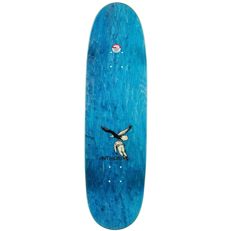 Anti Hero Cardiel Liberdad Skateboard Deck White 9.18x14.75WB