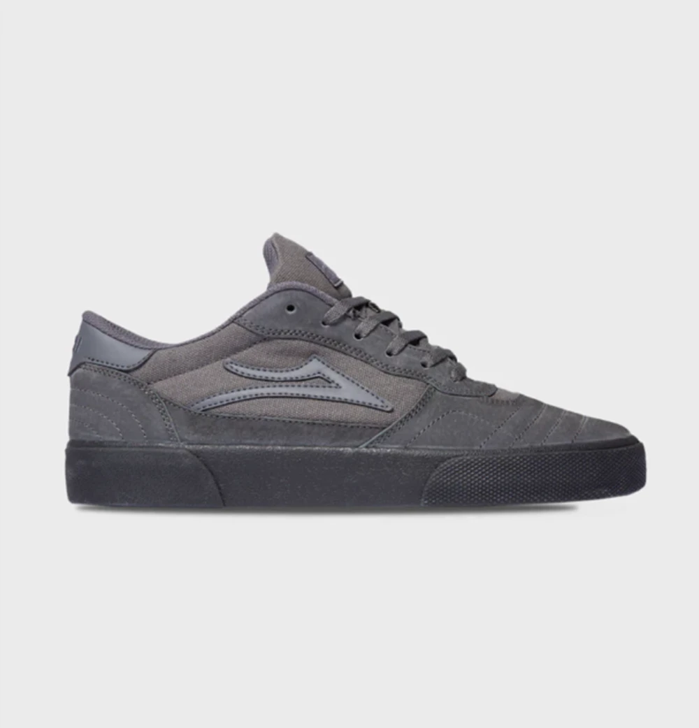 Lakai Camridge Suede Skate Shoes Charcoal