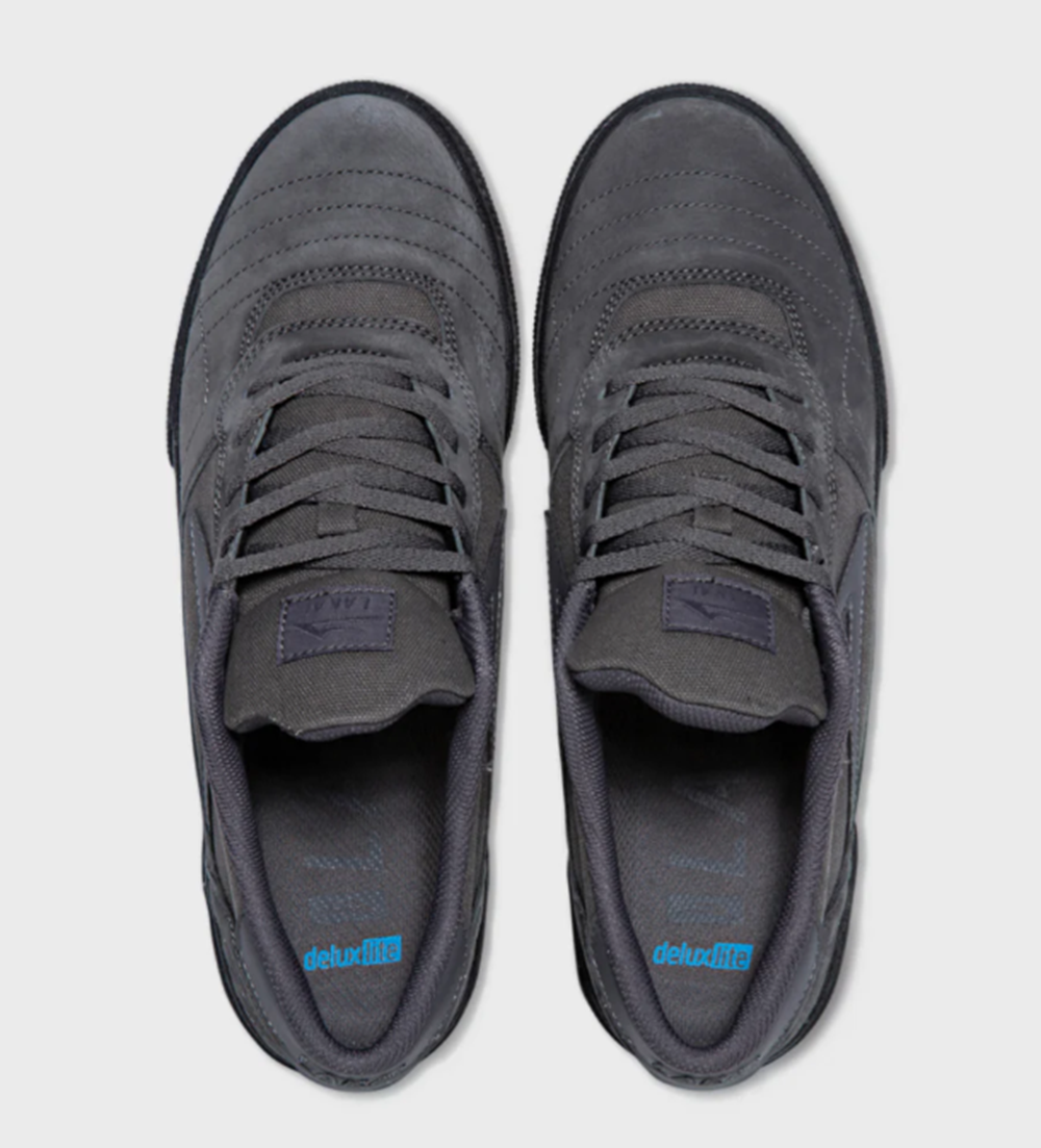 Lakai Cambridge Suede Skate Shoes Charcoal