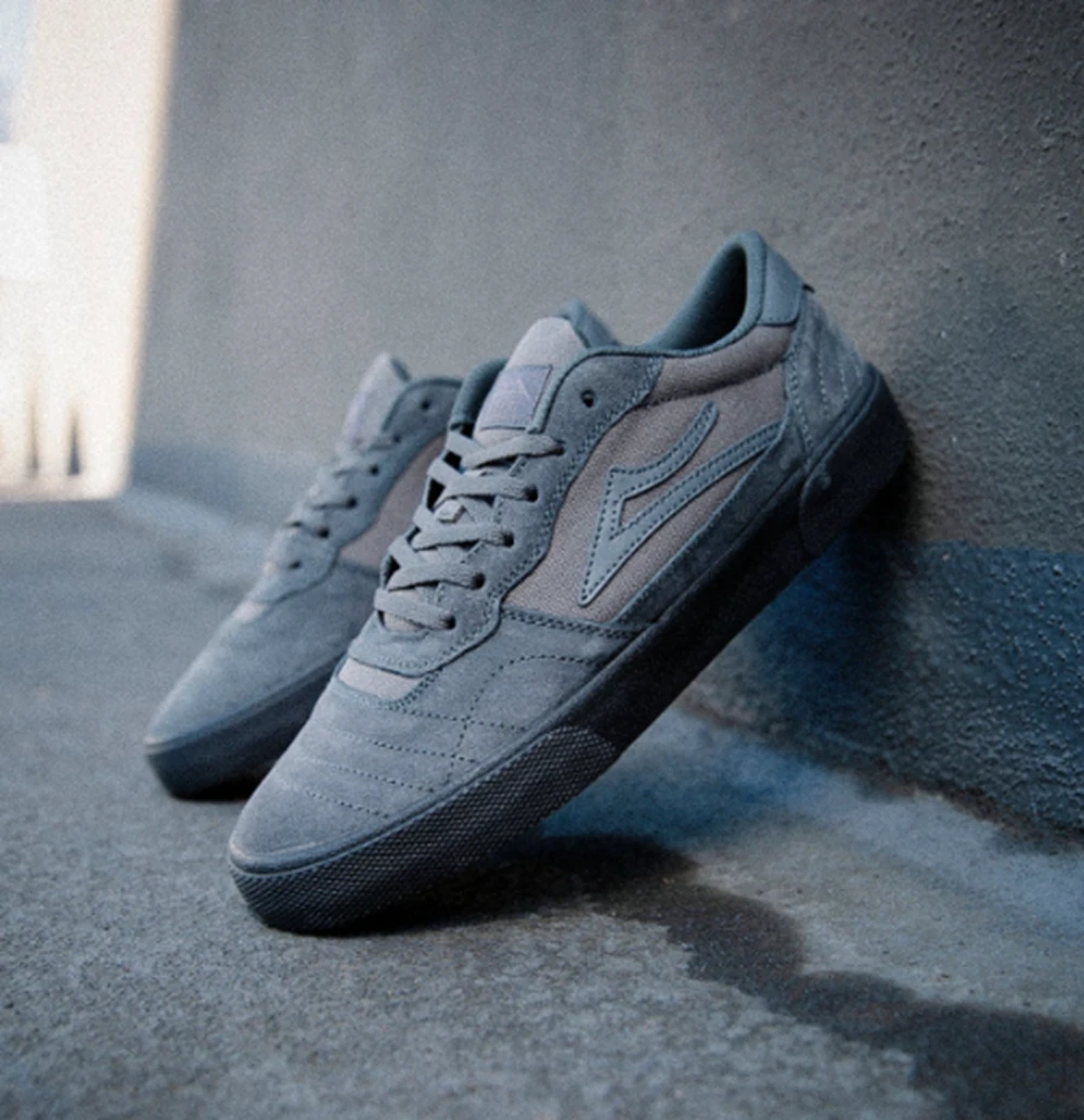 Lakai Camridge Suede Skate Shoes Charcoal