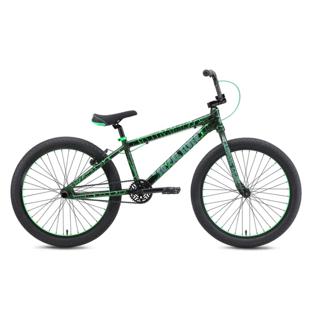 SE So Cal Flyer Bike Green Crackle 24