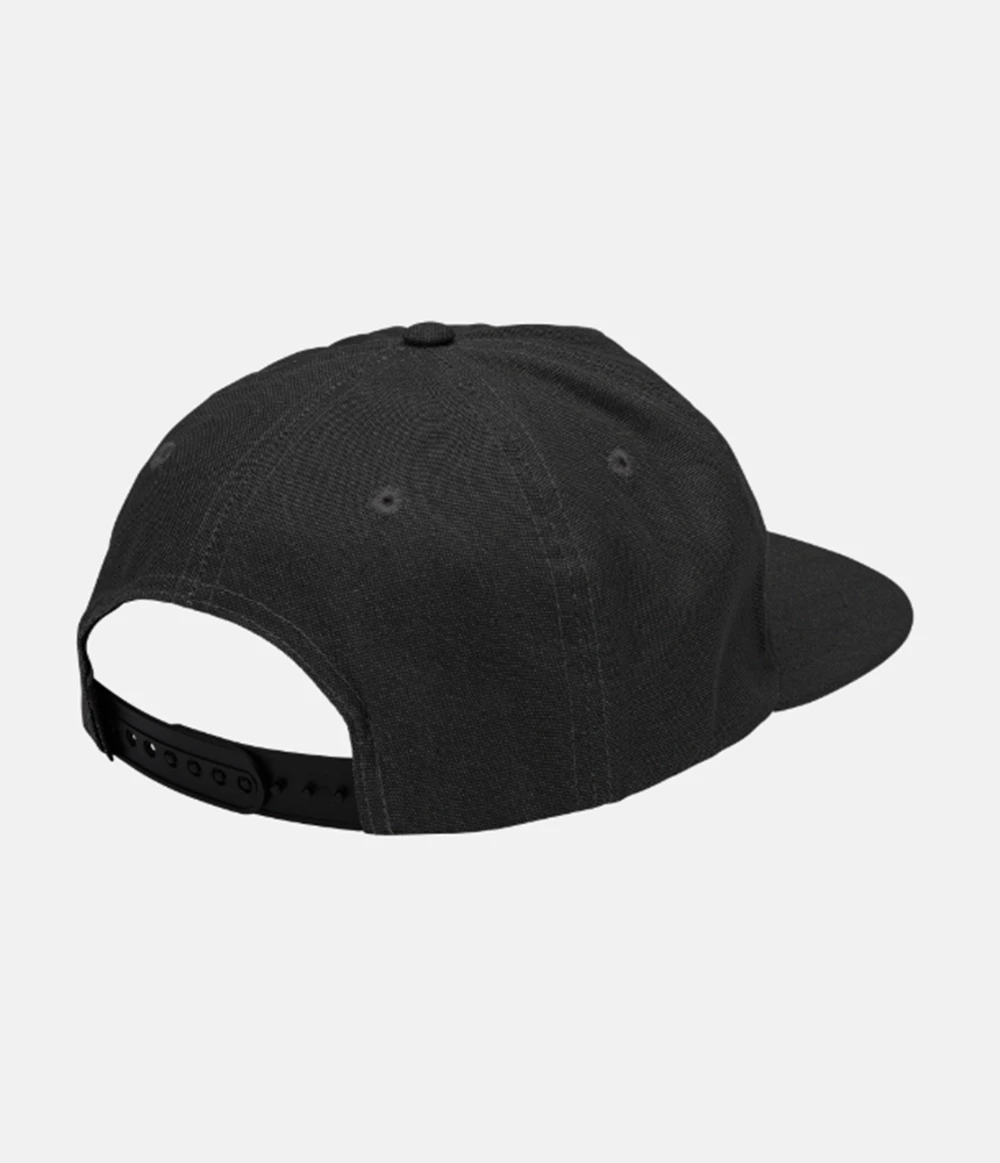 Volcom Workwear Canvas Hat Antique Black Snapback