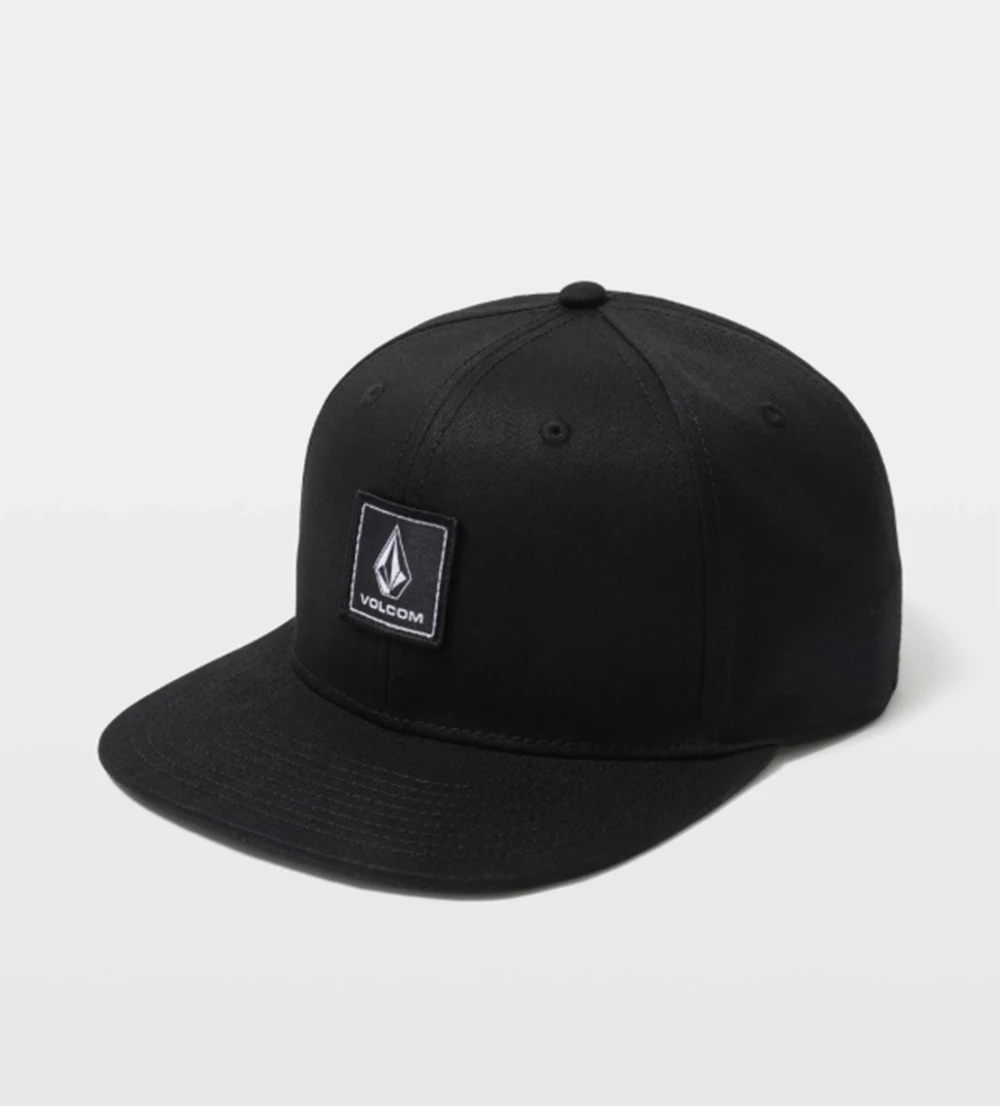 Volcom Quarter Evo Twill Hat Black Snapback