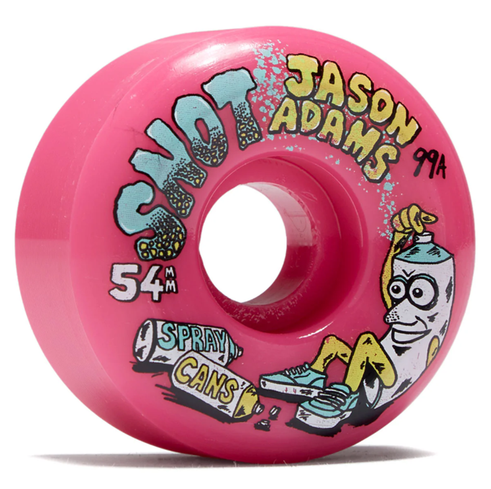 Snot Adams Spray Cans Wheels Pink 54/99a