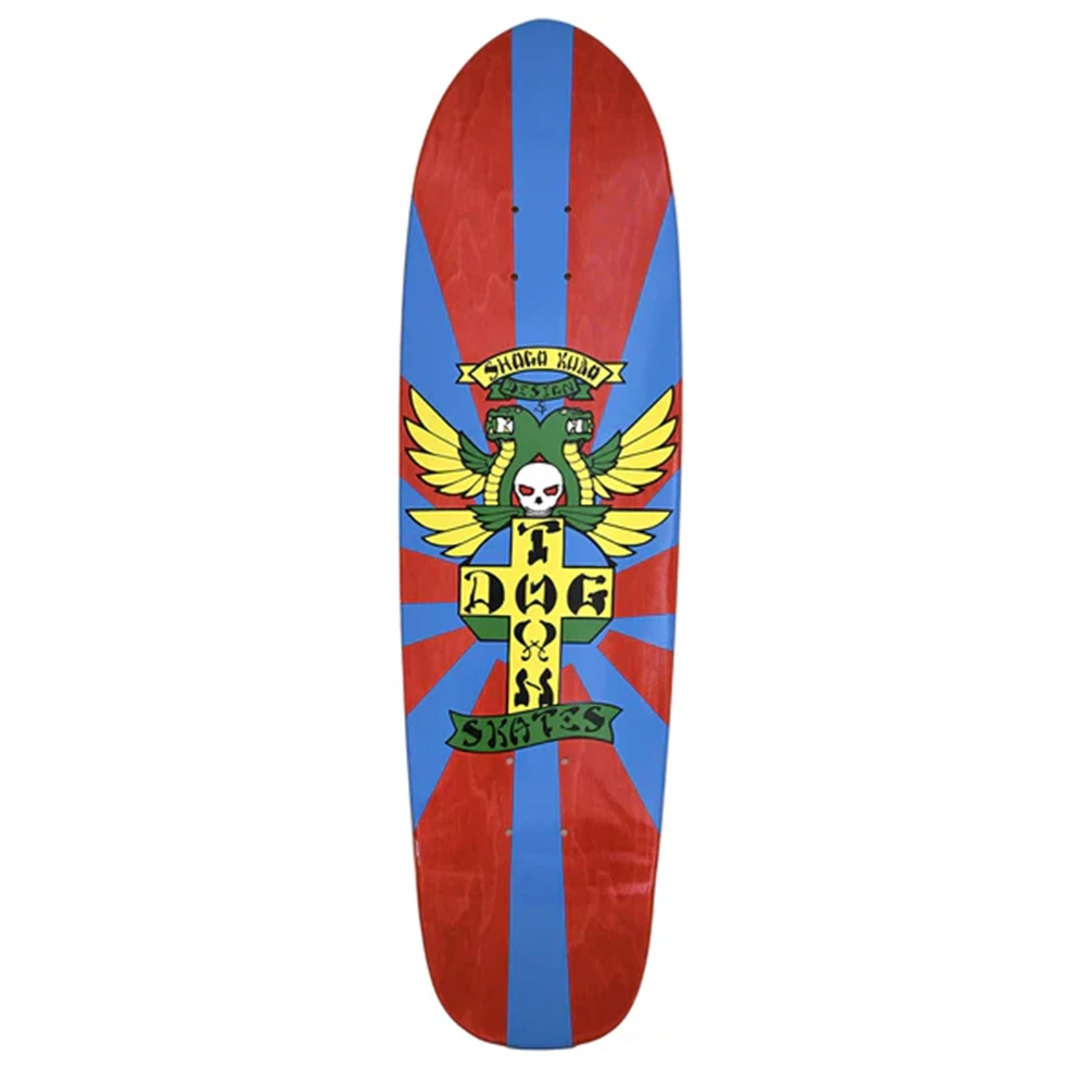 Dogtown Shogo Kubo Cruiser Skateboard Deck Assorted Stains 8.5x14.5WB