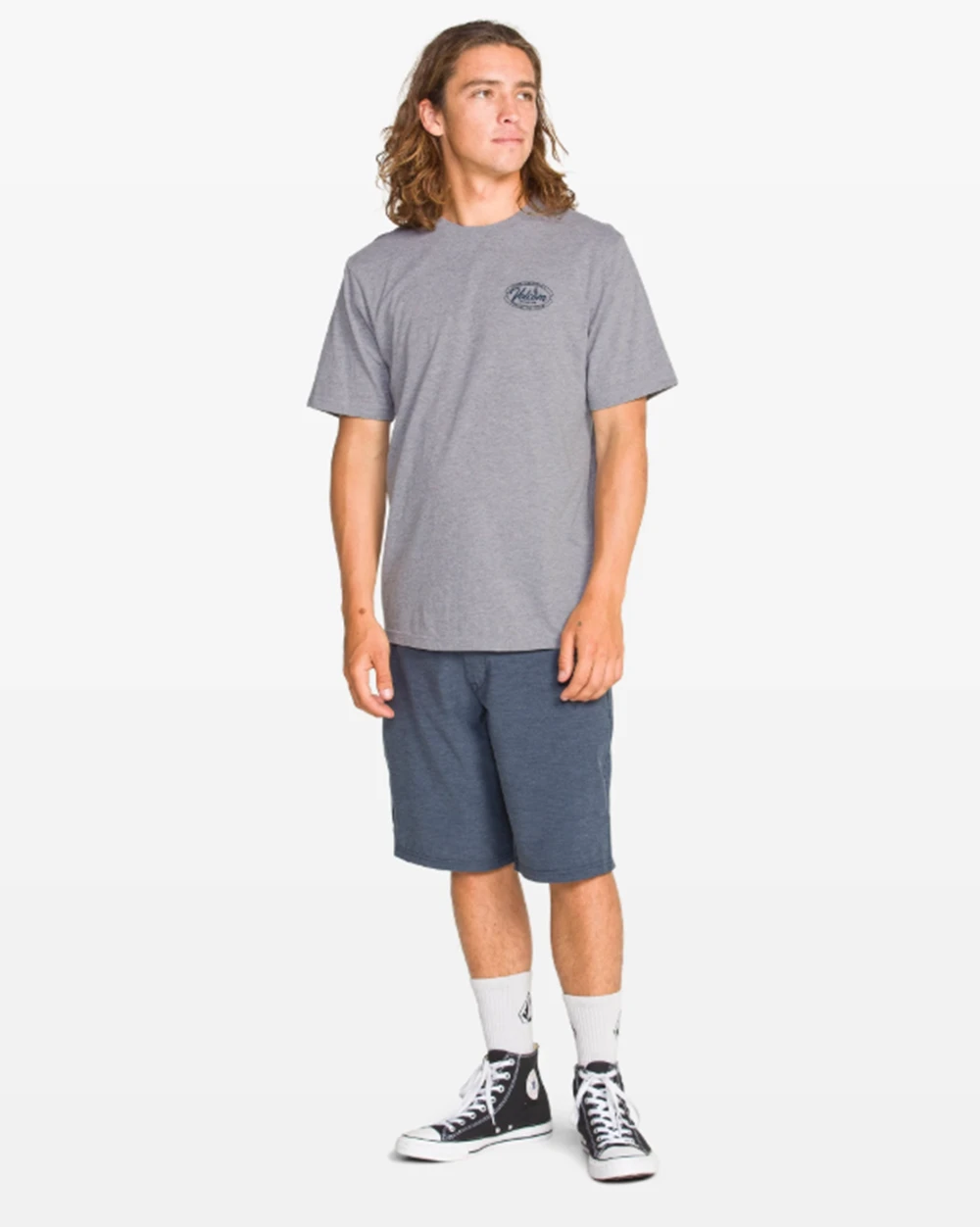 Volcom Garage SS Tshirt Heather Grey