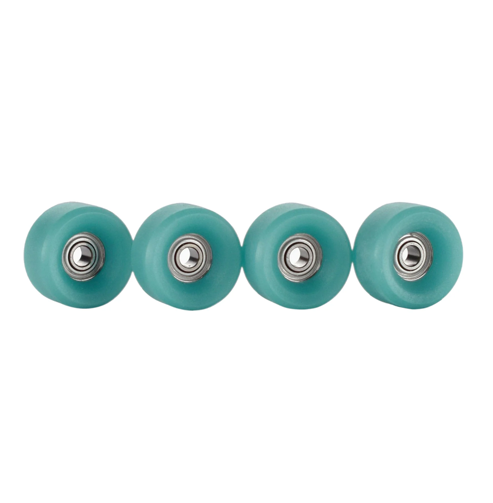 Teak Apex Fingerboard Wheels Slim Bowl Teal 61D
