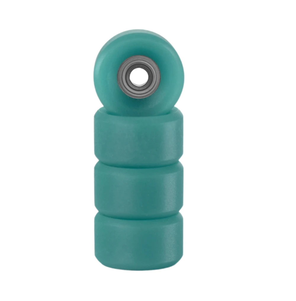 Teak Apex Fingerboard Wheels Slim Bowl Teal 61D