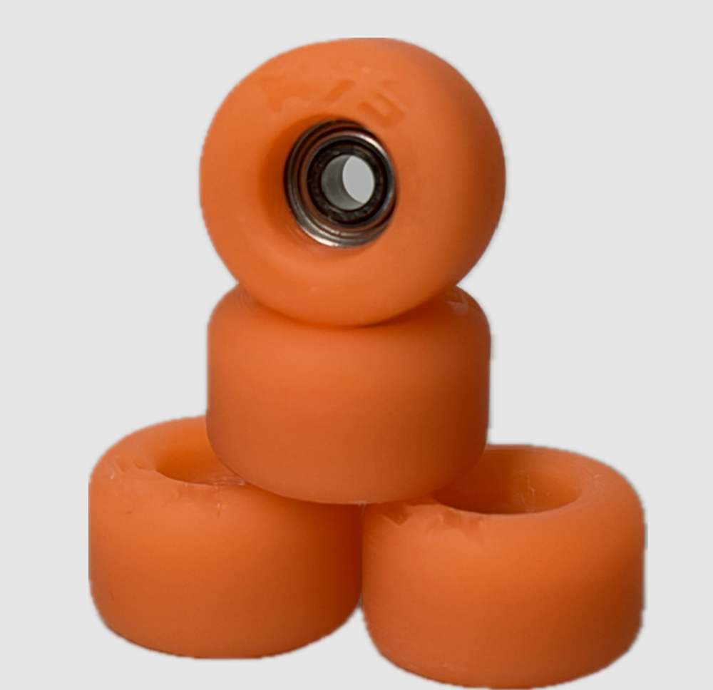Bloob Pro Fingerboard Wheels Abec5 Florescent Orange 9.1mm