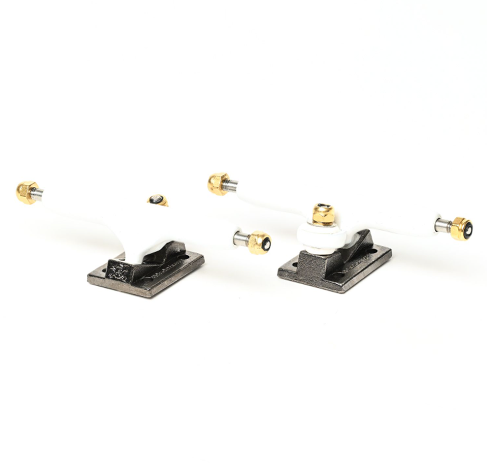 Blackriver Pro Fingerboard Trucks BRTs 3.0 Black White 34mm