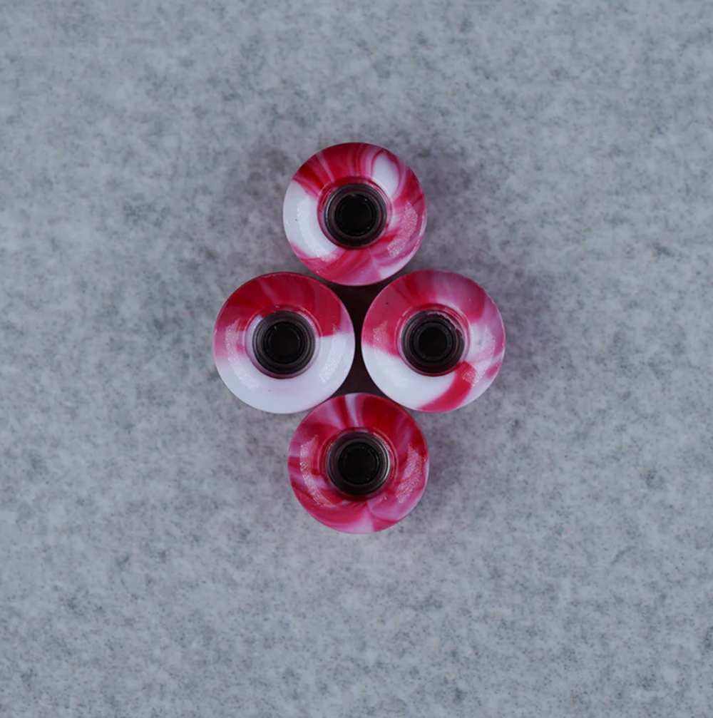 Maple Pro Fingerboard Wheels Classics Ruby Swirl 7.6mm x 5mm