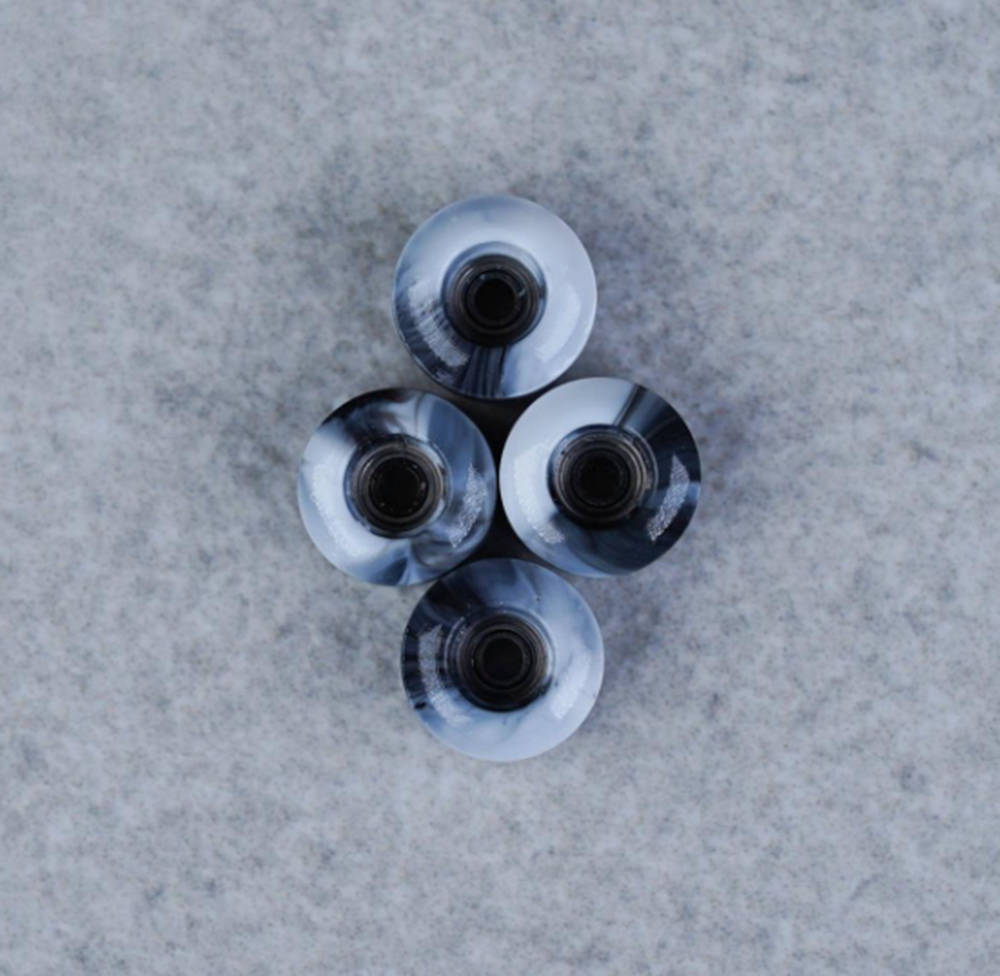 Maple Pro Fingerboard Wheels Classics Onyx Swirl 7.6mm x 5mm