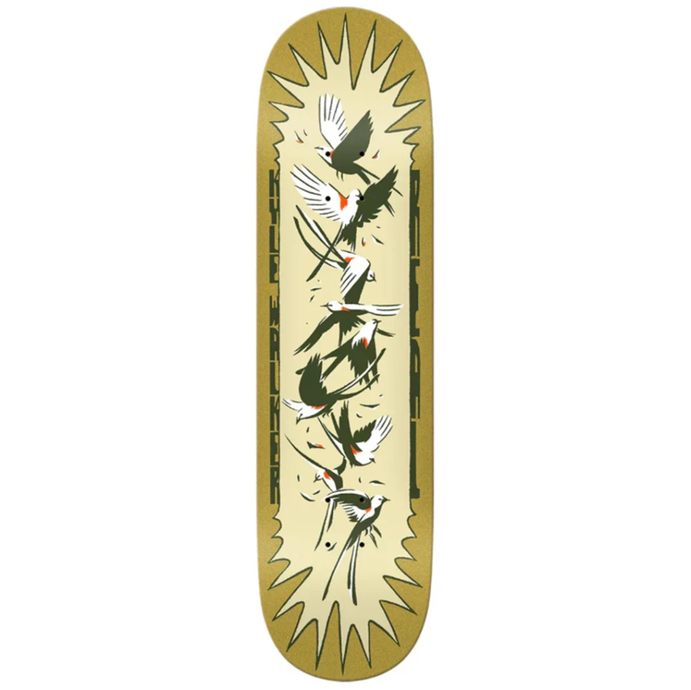 Real Ez Rider Kyle Flock Skateboard Deck Tan 8.38x14.5WB
