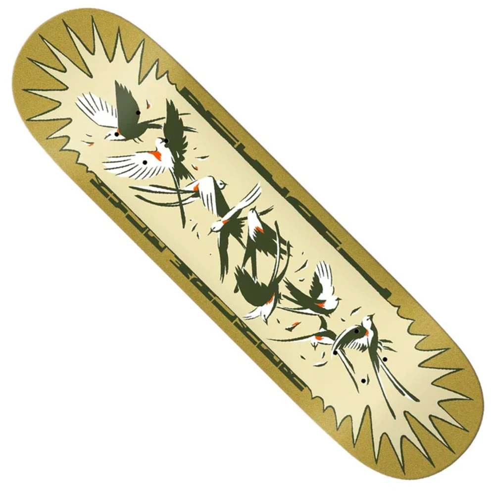 Real Ez Rider Kyle Flock Skateboard Deck Tan 8.38x14.5WB