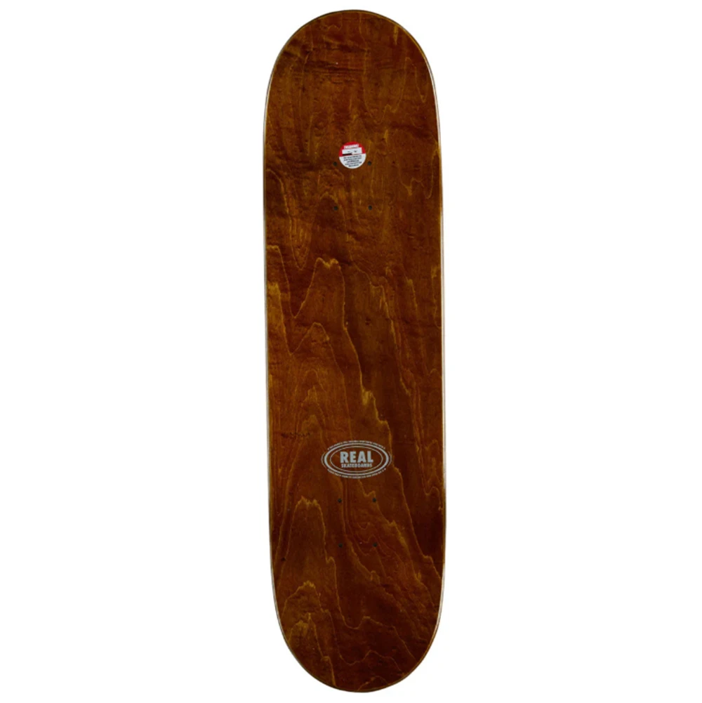 Real Herman 64 Bit TruFit Skateboard Deck Black 8.25x13.88WB