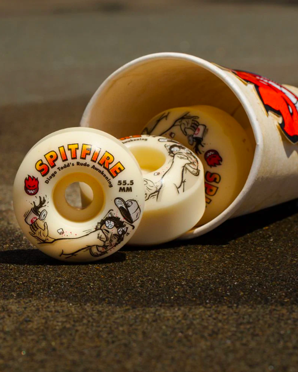 Spitfire F4 Diego Rude Awakening Wheels Natural 53.5/99d
