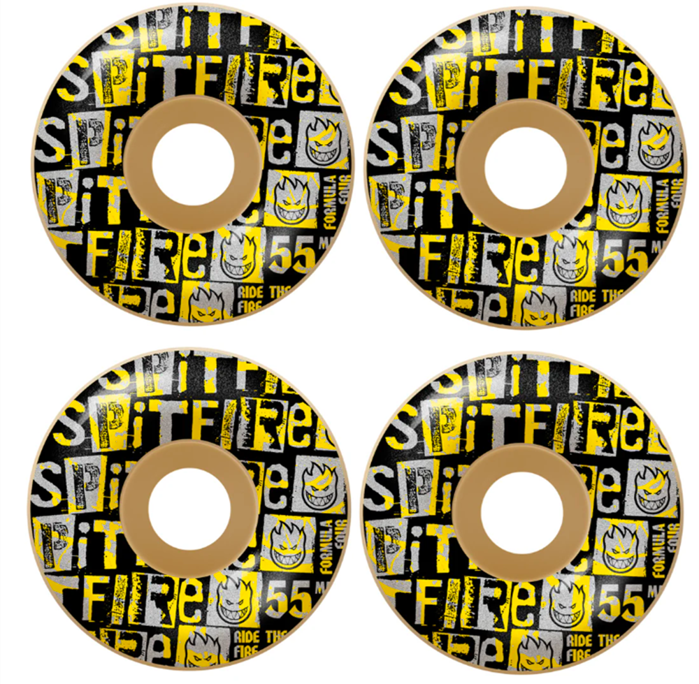 Spitfire F4 Ransom Radial Wheels Natural 55/99d
