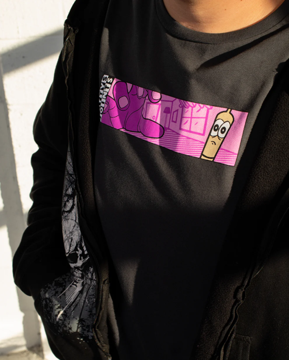 Fattys Logo Tshirt Black