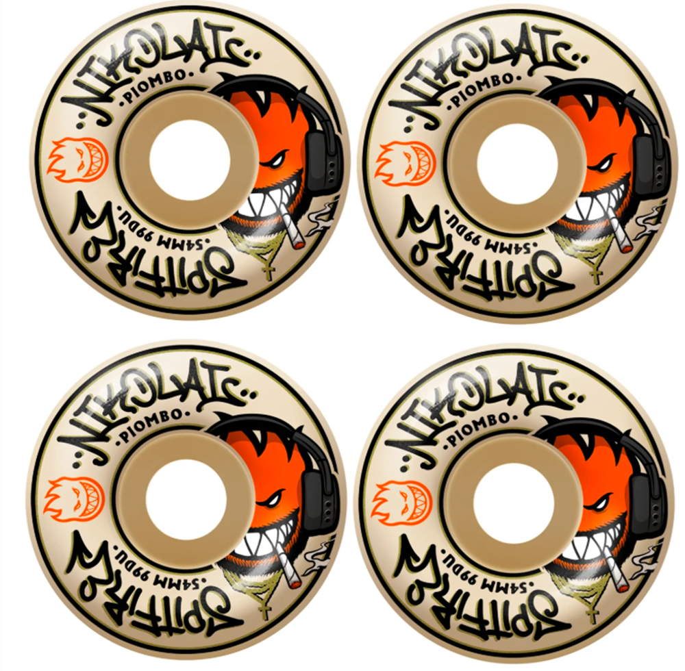 Spitfire F4 Nikolai Pro Wheels Natural 54/99d