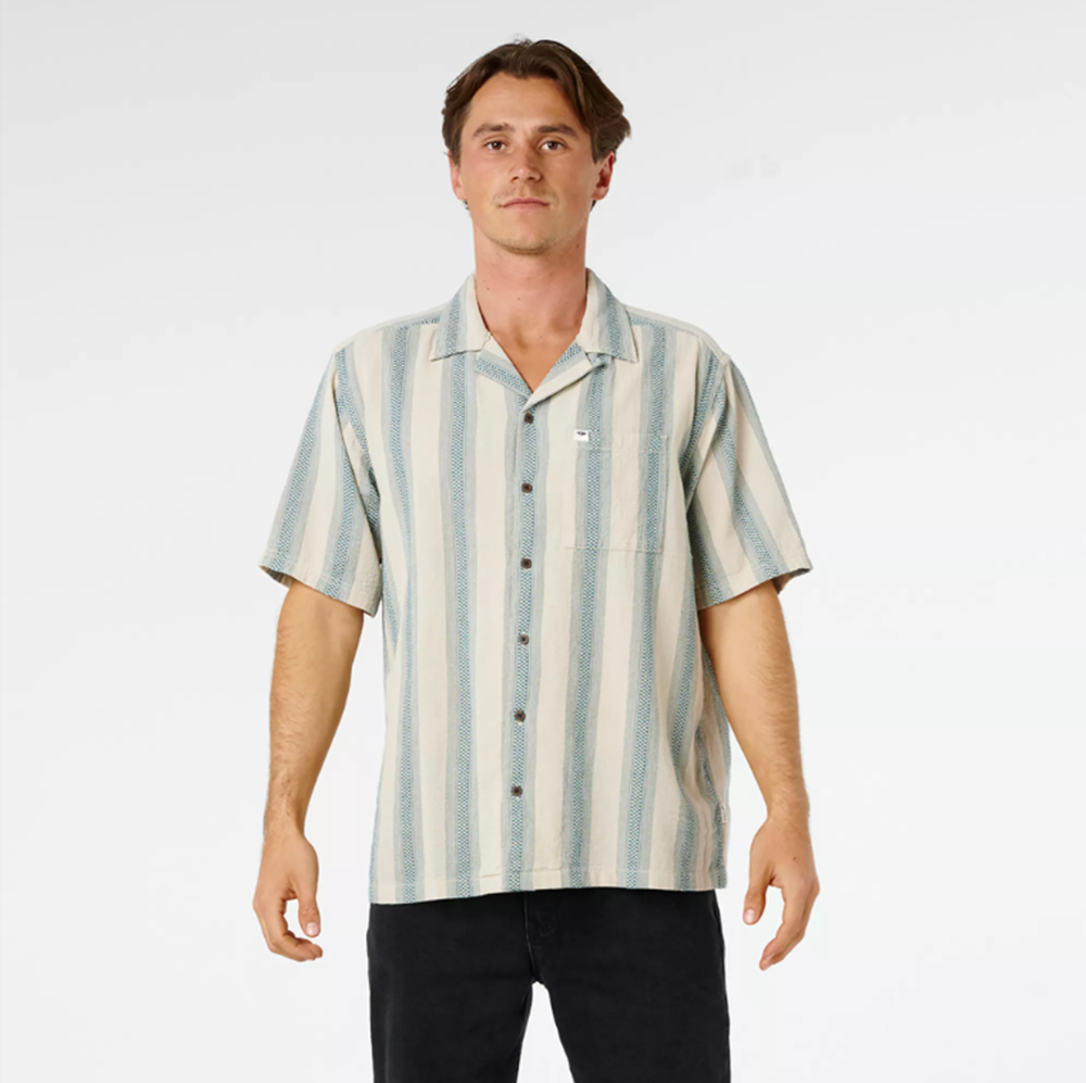 Rip Curl Classic Surf Weaver Tshirt Vintage White