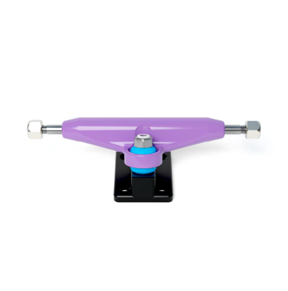 Delidecks Trux Hex Hybrid Fingerboard Trucks Grape Black 34mm