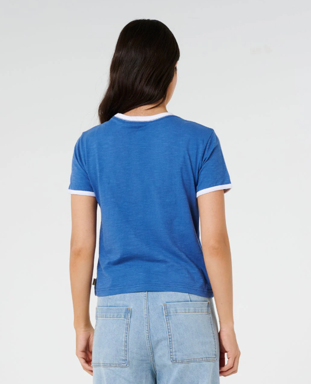 Rip Curl Island Time Slub Tshirt Vintage Navy