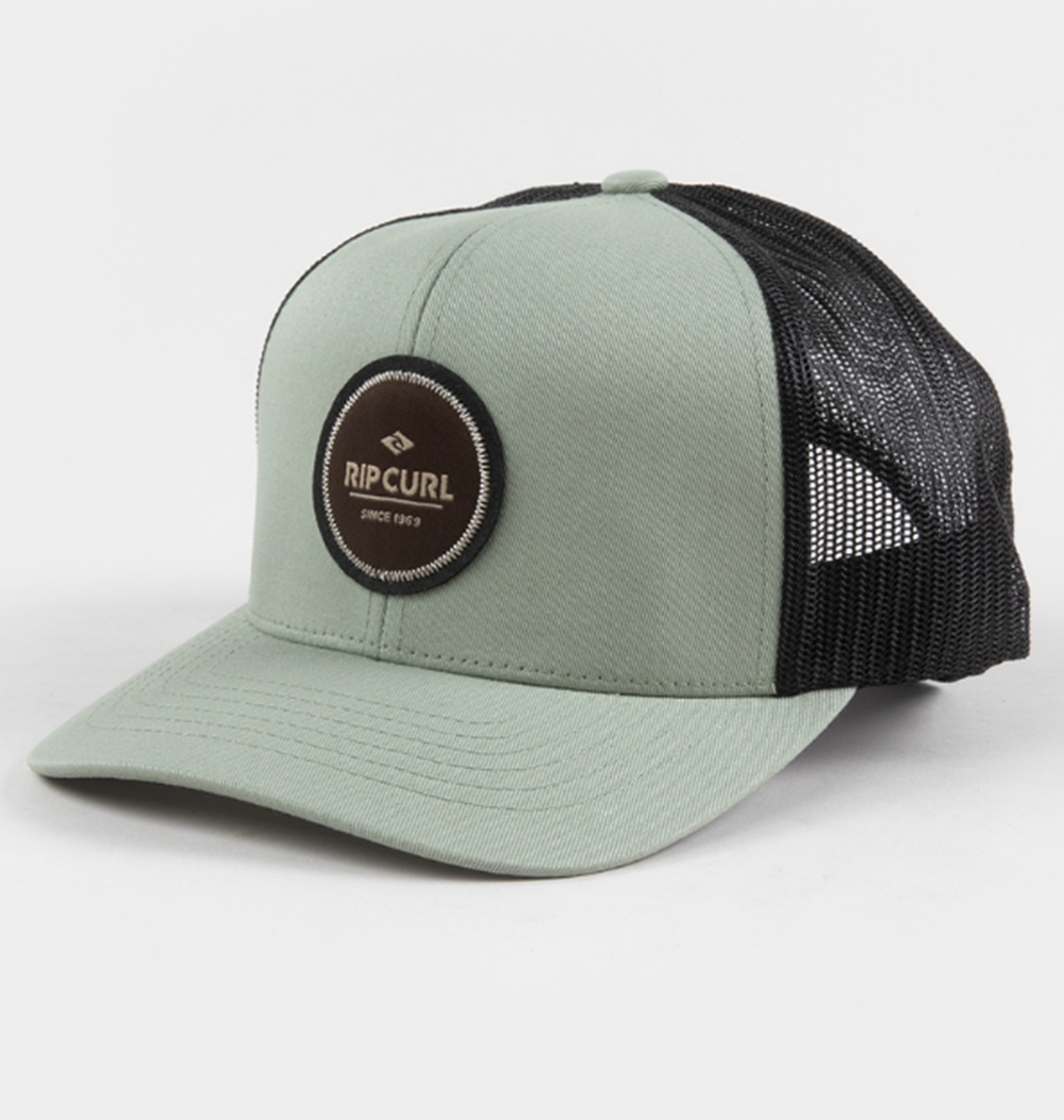 Rip Curl Routine Curve Trucker Hat Sage Onesize