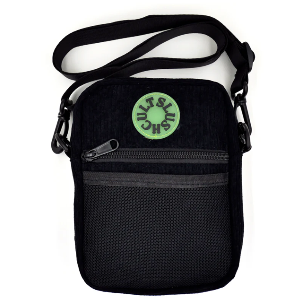 Slushcult Anywhere Side Bag Corduroy Black One Size