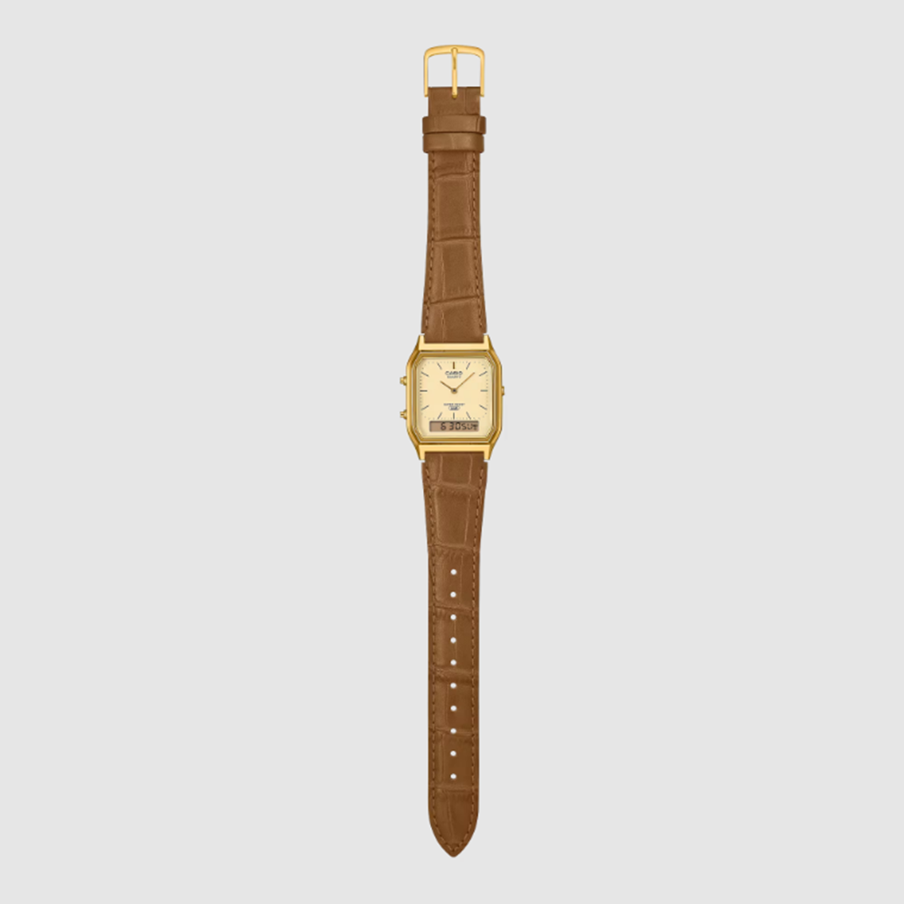 CASIO AQ230EGL-9A Gold Brown Onesize