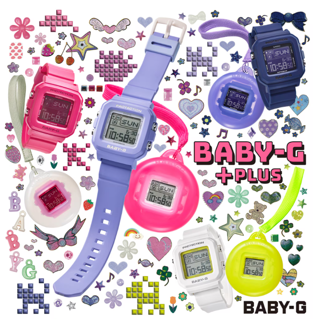 GSHOCK Baby G BGD10K-4 White Pink Onesize