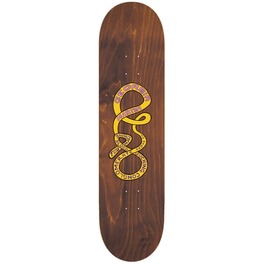 Toy Machine Georgia Martin Profile Skateboard Deck Green 8.38 wb14.13