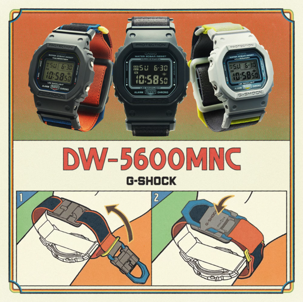 GSHOCK DW5600MNC-1 Black Onesize