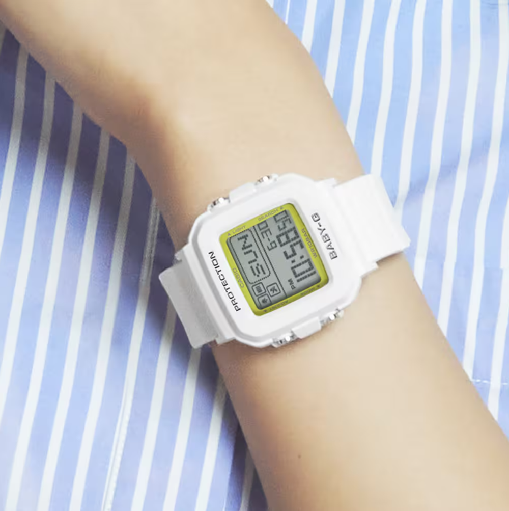 GSHOCK Baby G BGD10K-7 White Green Onesize