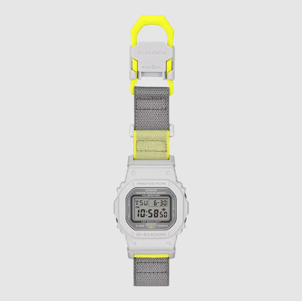 GSHOCK DW5600MNC7A8 White Green Yellow Onesize