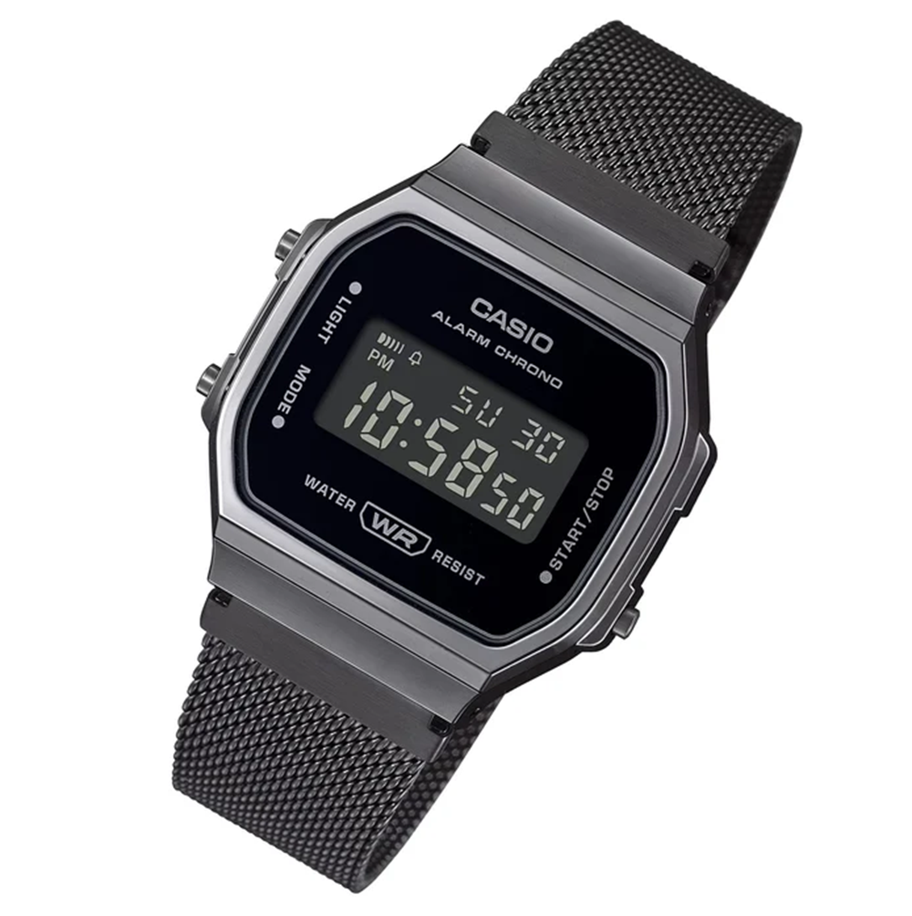 CASIO A168WEMB-1BVT Black Grey Onesize