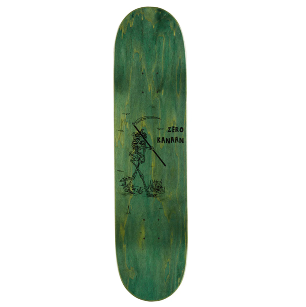Zero Dern Heavy Slime Skateboard Deck White 8.25x14.25WB
