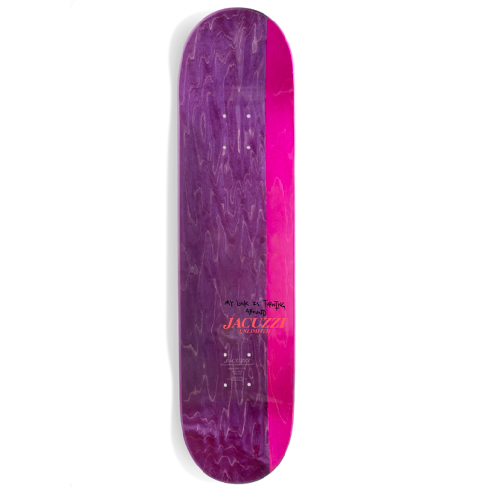 Jacuzzi Smash Jet Ski EX7 Skateboard Deck Silver 8.25x13.75WB