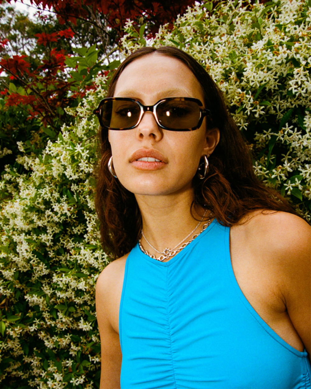 Crap Dream Cassette Sunglasses Luna Tortoise Olive