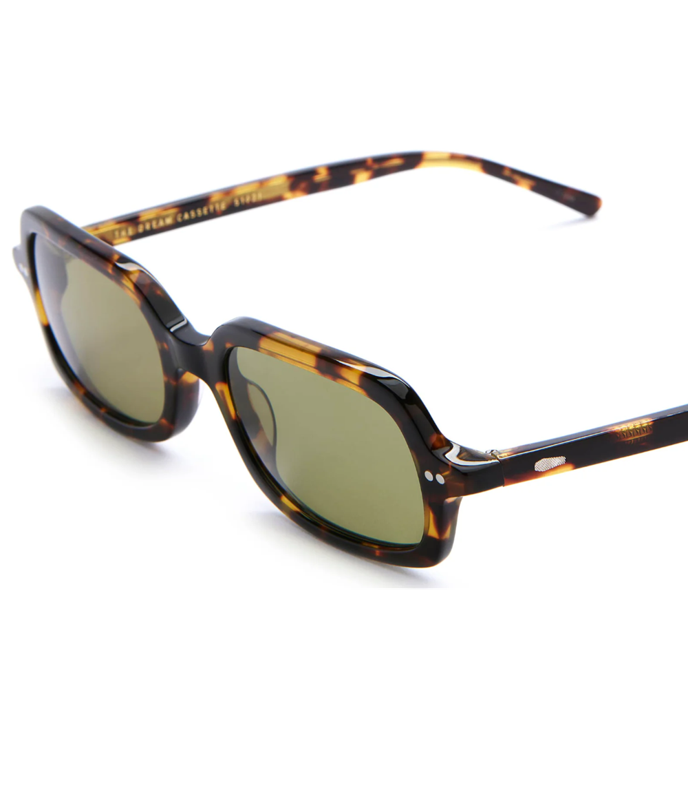 Crap Dream Cassette Sunglasses Luna Tortoise Olive