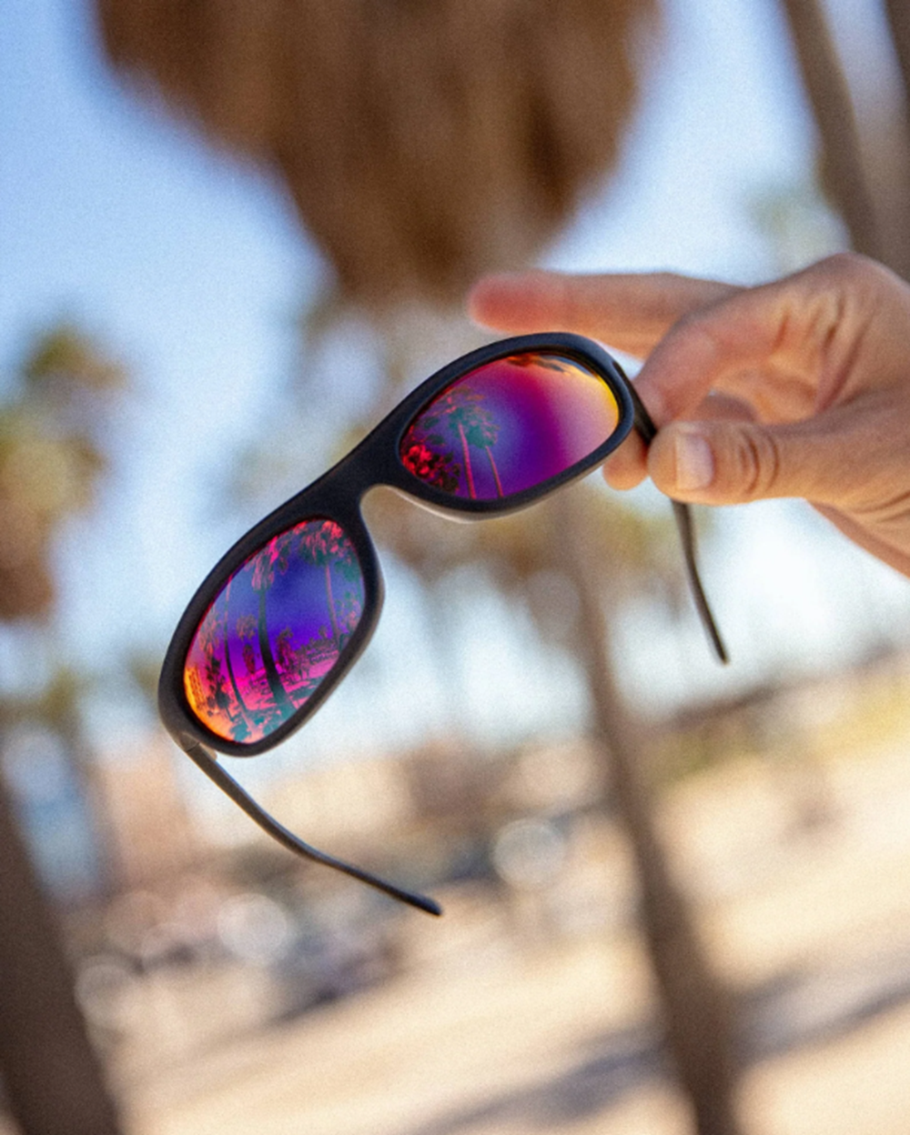 Crap Chaos Vault Sunglasses Matte Shadow Magenta