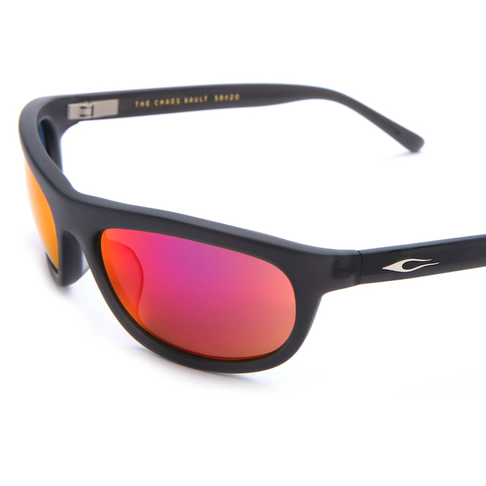 Crap Chaos Vault Sunglasses Matte Shadow Magenta