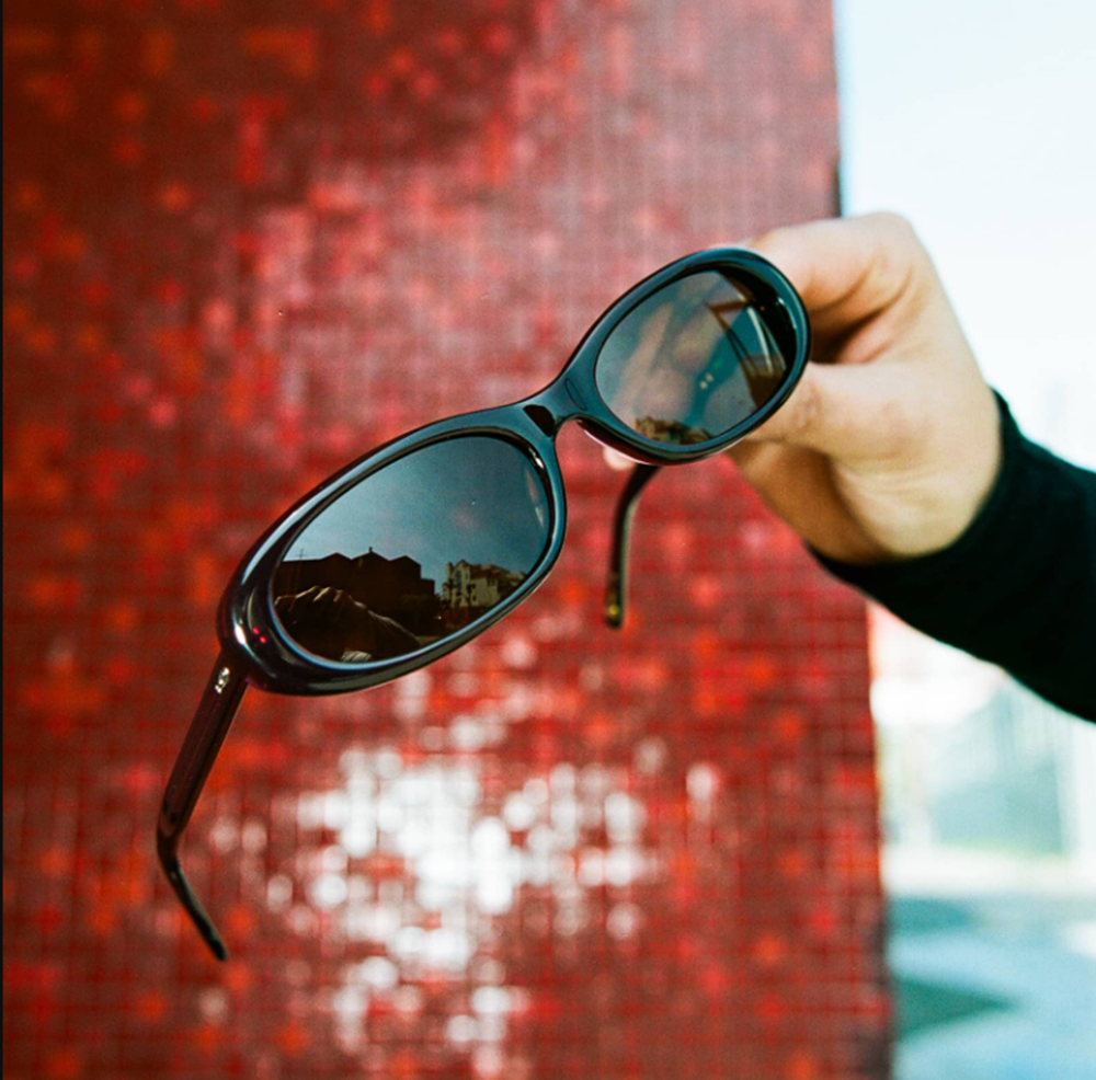 Crap Luv Buzz Sunglasses Midnight Plum Desert