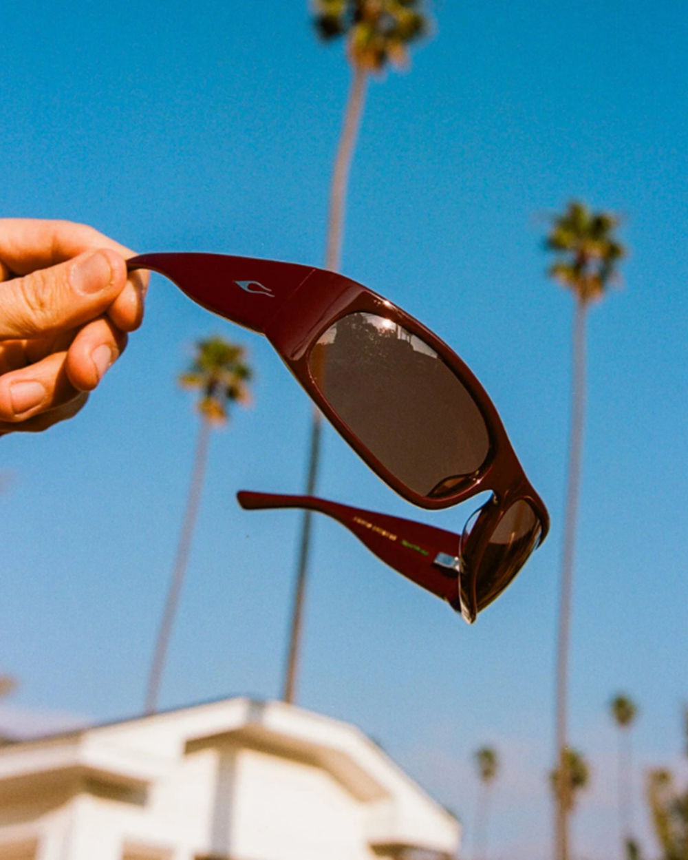 Crap Speed Charm Sunglasses Mahogany Cinnamon