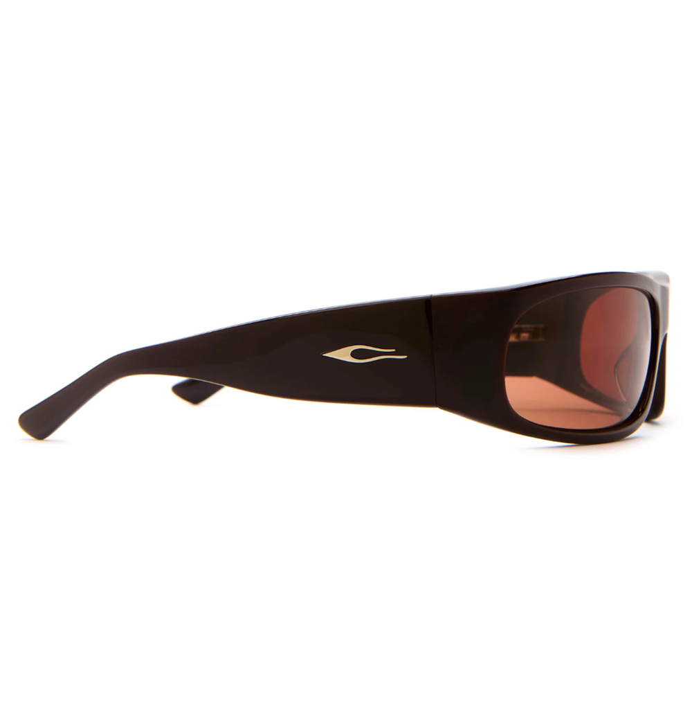 Crap Speed Charm Sunglasses Mahogany Cinnamon