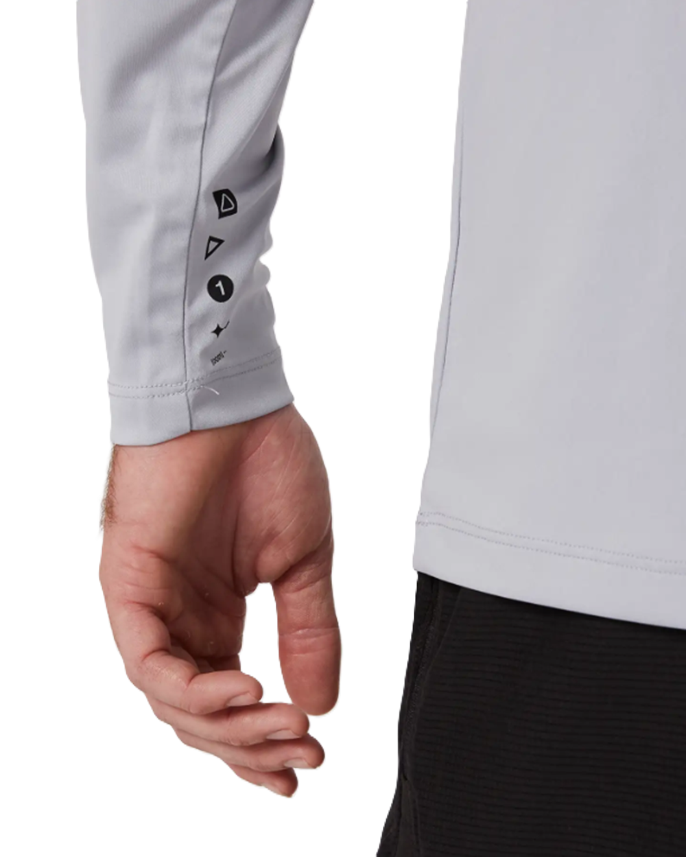Follow Sun Tee Longsleeve UPF Light Grey